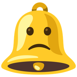 bell and slightly frowning face