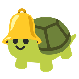 bell and turtle