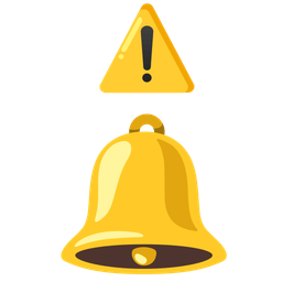 bell and warning
