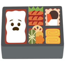 Bento box and Anguished face