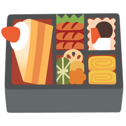 Bento box and Birthday cake