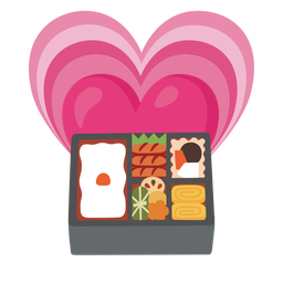 Bento box and Growing heart