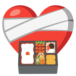 Bento box and Mending heart