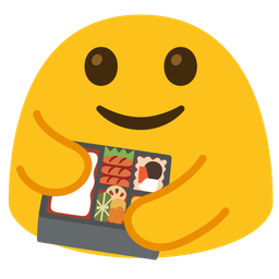 Bento box and People hugging