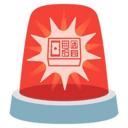 Bento box and Police car light