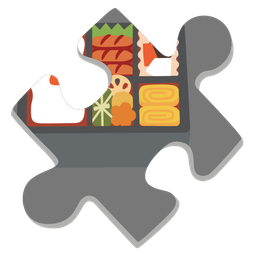 Bento box and Puzzle piece