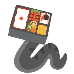 Bento box and Snake