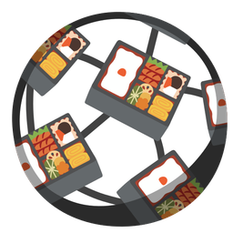 Bento box and Soccer ball