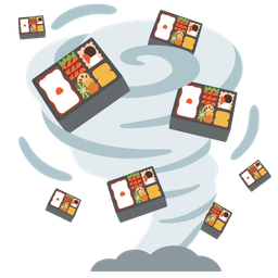 Bento box and Tornado