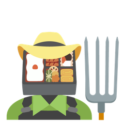 Bento box and Tractor