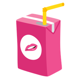 Beverage box and Biting lip