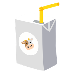 Beverage box and Cow face