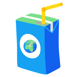 Beverage box and Globe showing Europe-Africa