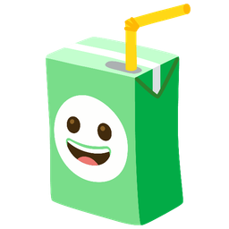 Beverage box and Grinning face