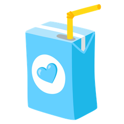Beverage box and Light blue heart