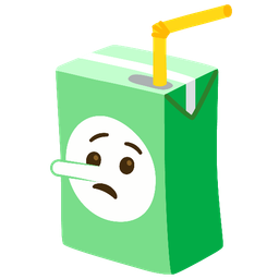 Beverage box and Lying face