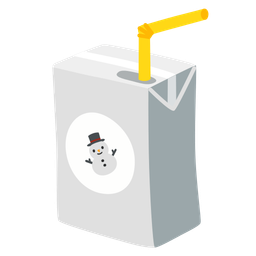 Beverage box and Snowman without snow