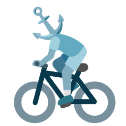 bicycle and anchor