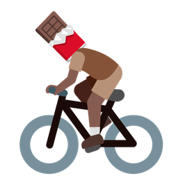 bicycle and chocolate bar