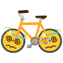 bicycle and dizzy