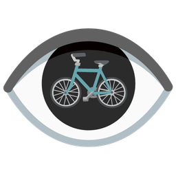 bicycle and eye