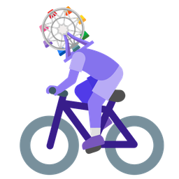 bicycle and ferris wheel