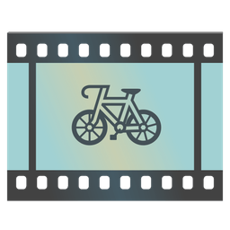 bicycle and film frames