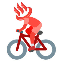 bicycle and hot springs