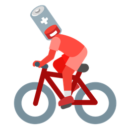 bicycle and low battery