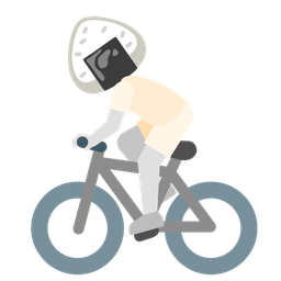 bicycle and rice ball
