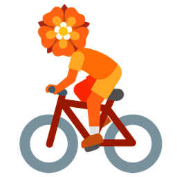 bicycle and rosette