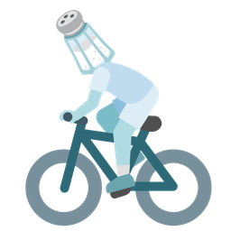 bicycle and salt