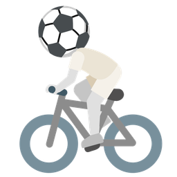bicycle and soccer ball