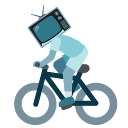bicycle and television