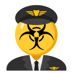 biohazard and airplane