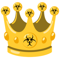 biohazard and crown