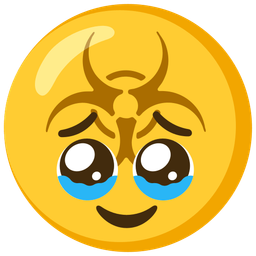 biohazard and face holding back tears