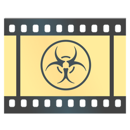 biohazard and film frames