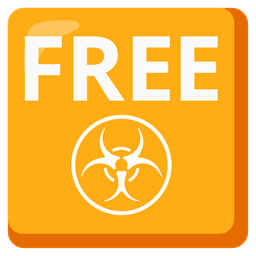 biohazard and FREE button