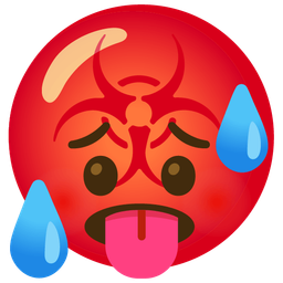 biohazard and hot face