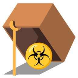 biohazard and mouse trap