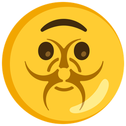 Biohazard and Upside-down face