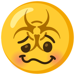 biohazard and woozy face