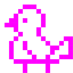 bird and alien monster