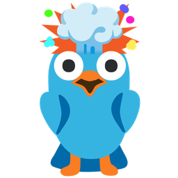 bird and exploding head