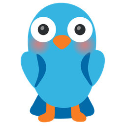 bird and flushed face