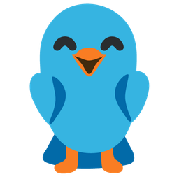 Bird and Grinning face with smiling eyes