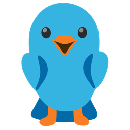 Bird and Grinning face