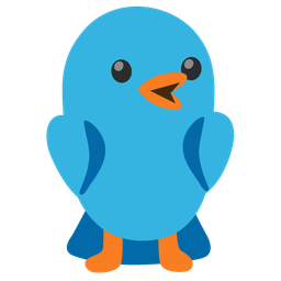 Bird and Kissing face