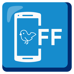 bird and mobile phone off